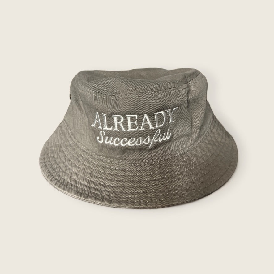 Already Successful Solid Bucket Hats (Fitted)