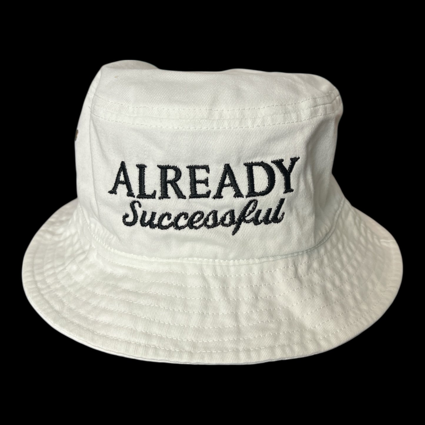 Already Successful Solid Bucket Hats (Fitted)